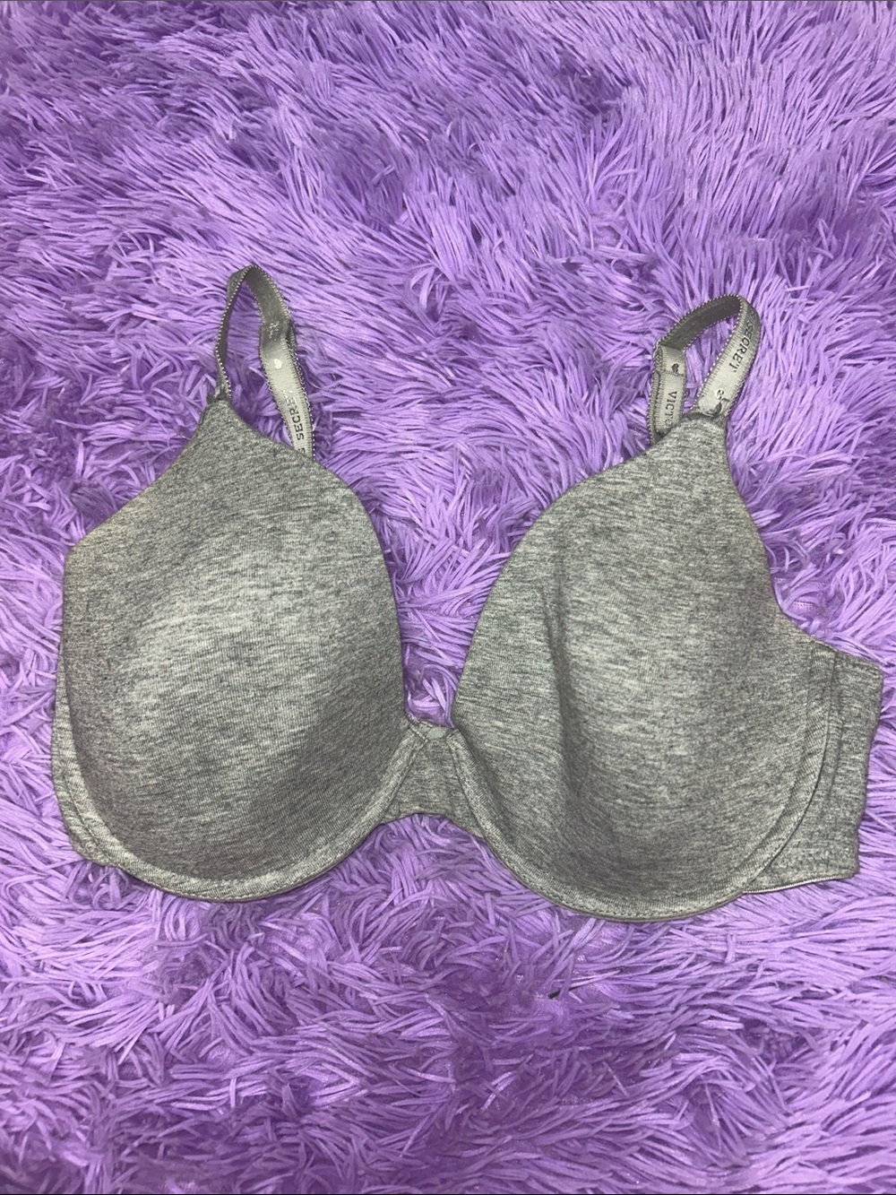 Victoria's Secret Heather Gray T-Shirt Bra